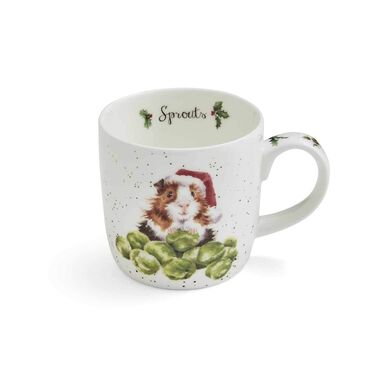 Wrendale Designs Sprouts (Guinea Pig) Mug